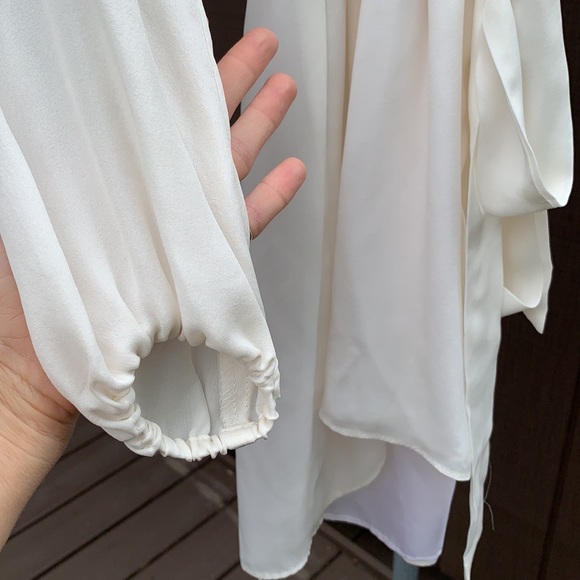 Jennifer Hope- Silk cream Dress - Picture 3 of 15